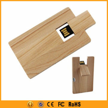 ECO friendly credit card shape usb memory stick 1-64gb