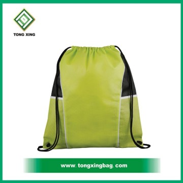 2016 cheap 210D polyester drawstring backpack bag