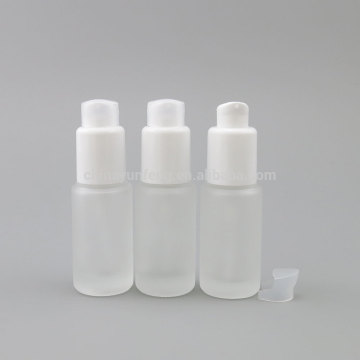 Skin care 20ml frosted glass bottle for elite fluid