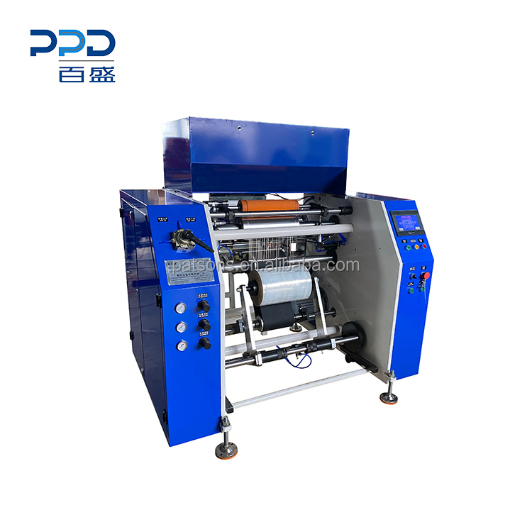 Good Quality Automatic 5 Turret PE/PVC Cling Wrap Film Rewinding Machine