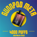Große Campazität Gunnpod Meta 4000 Einweg -Vape Vape Stift