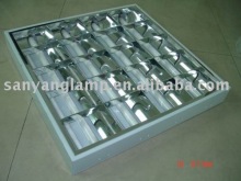 mirror aluminum reflector T8 Grid Lighting Bracket