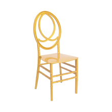Phoenix Gold Wedding Stackable Plastic Chairs for Wholesale Event Parties