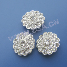 Rhinestone garment button, sewing button,decoration button