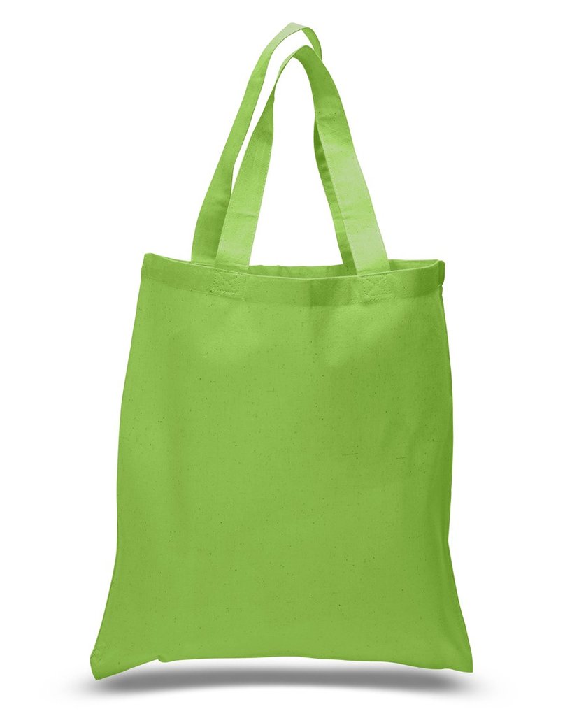 Groene milieu grote canvas tas