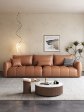 Italian Corner Sofa with Plush Floor Cushions