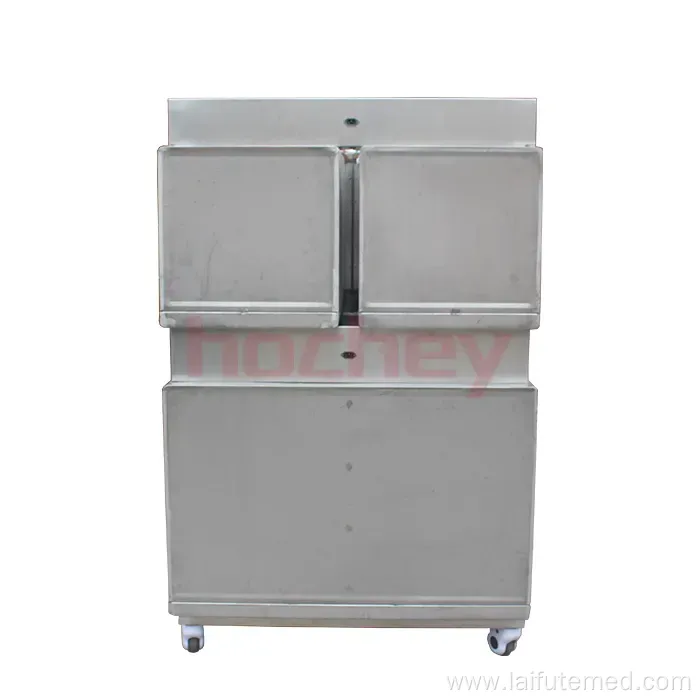 Stainless Steel Veterinary Therapy Oxygen Infrared Warm Heated Cage with IV Pole