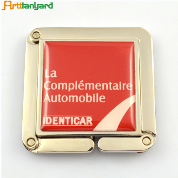 Customized Square Bag Hanger With Logo