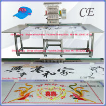 Cross stitch embroidery Elucky flat/cap/T-shirt embroidery machine for baseball cap
