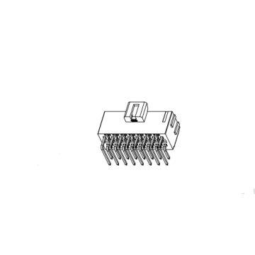 3.50mm Pitch 90 ° gofret Çift Sıralı Konektör Serisi