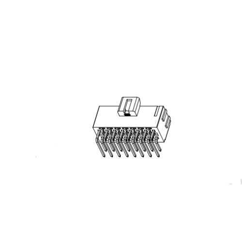 3,50mm Pitch 90 ° Series Double Row Connector Series