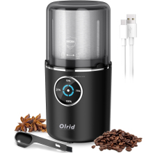 Hot Selling Smart Coffee Machine: Convenient USB Rechargeable Electric Coffee Grinder