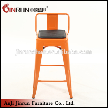 Low back modern design square seat dining chair