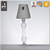 Wholesale high quality Clear Sandblast Sandblast Lamp optic line Candle Holders Glass Lantern