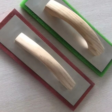 Hot Sale China Manufacturer Rubber Foam Floats with Wooden Handle Plastic Float Trowel