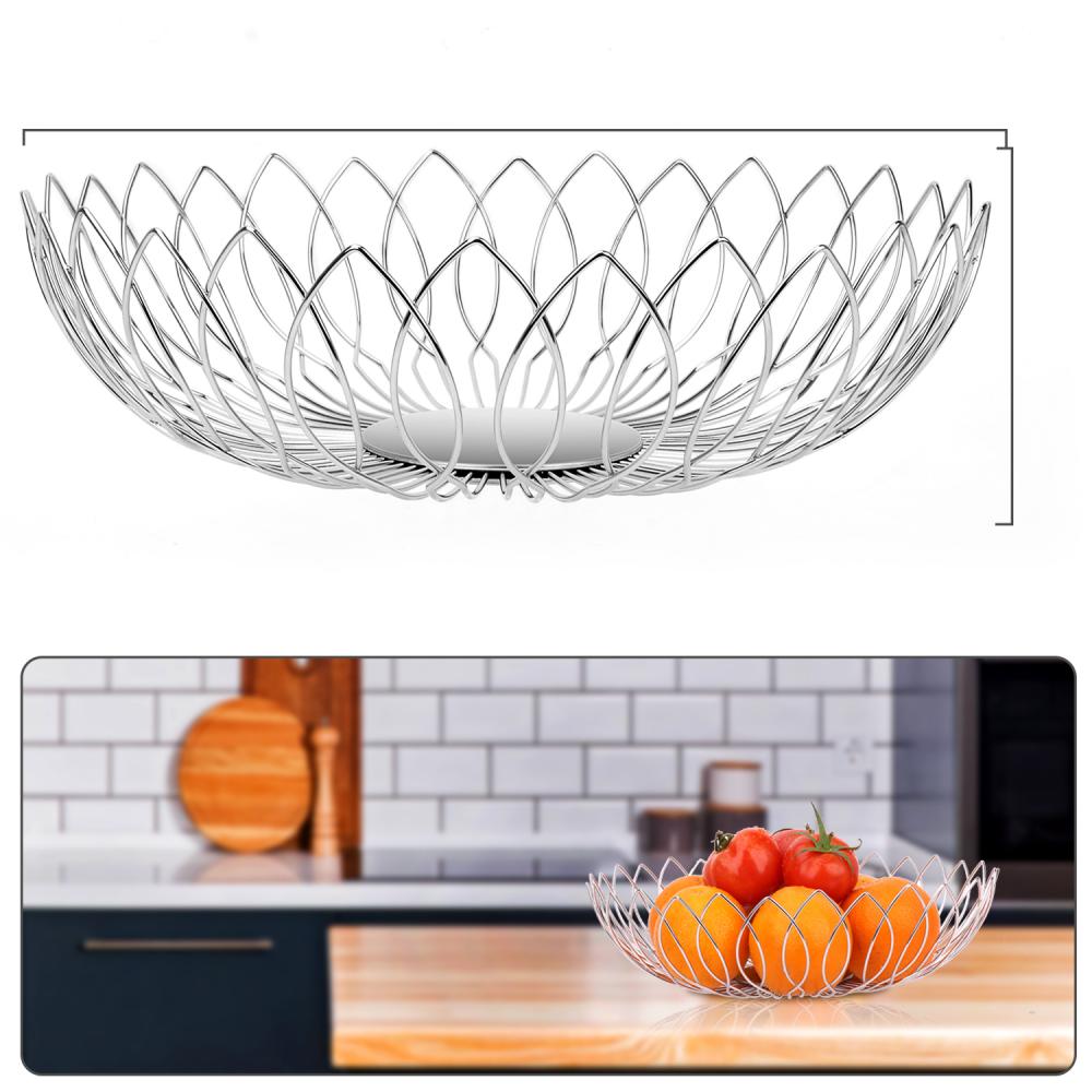 Stainless steel wire mesh vegetable basket