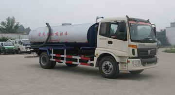 Stainless steel Vacuum new fecal suction truck