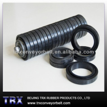 Rubber ring impact idler roller