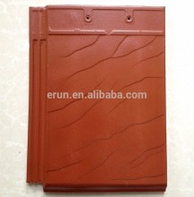 Wuxi superior flat/plain red clay roof tile price