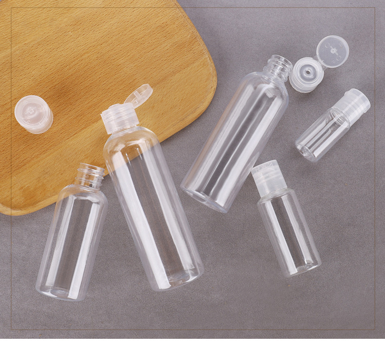 PET transparent bottle cosmetic clamshell bottle (5)