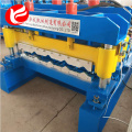 Color steel glazed tile roofing roll forming machine