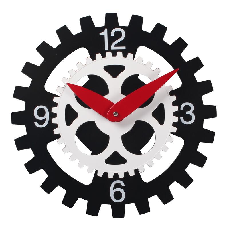 Black And White Clock