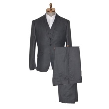 Hot Sale three piece suit for men fabric 100% wool fashion chinese full body suit