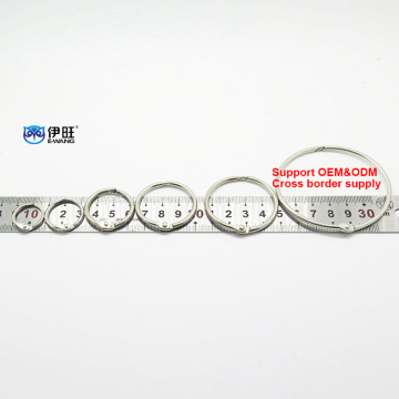 Metal Nickel Plated Book Binding Rings - Loose Leaf Binder Rings for Notebook