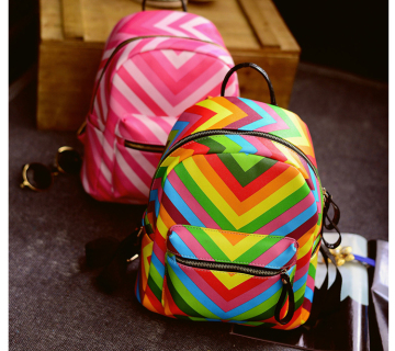 Custom Designer Girls Leather Backpack Bags