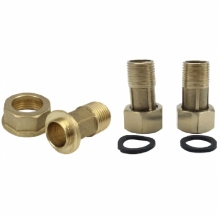 Glosok Female Male Thread Brass Water Meter Connector