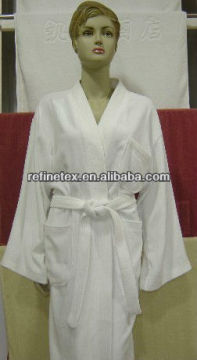 100% cotton terry bathrobe