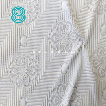 memory foam polyester jacquard knitted mattress fabic