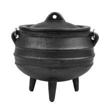 3-Legged African Cast Iron Pots, Mini Cast Iron Potjie Pots for Sale