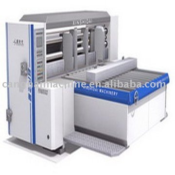 rotary die cutting corrugated machine