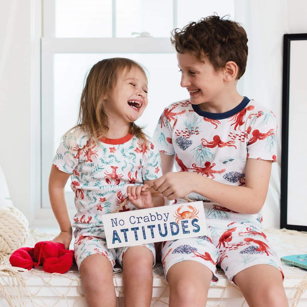 Summer Cartoon Pyjamas Set Cotton Sleepwear