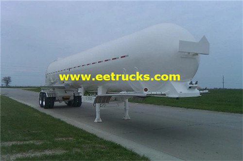 38000L 2 Axles Propane Semi-trailer mizinga