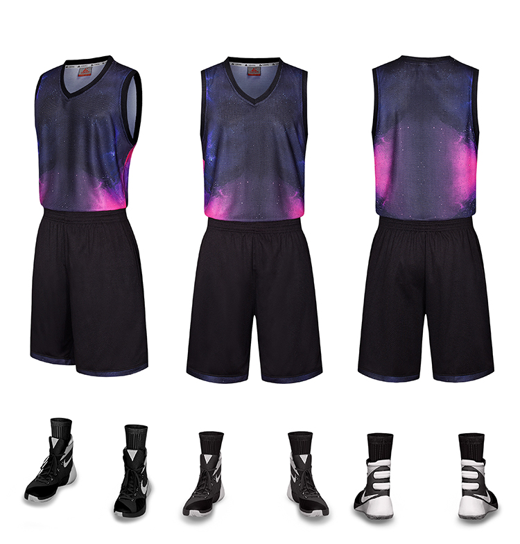 Unique basketball uniform for men