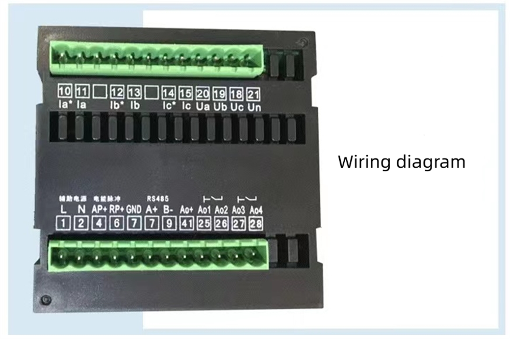 Digital Ammeter for Three-phase Circuits