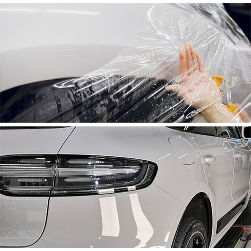 embolcall de protecció de pintura en cotxe