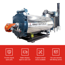 Coil Pipe Gas Fired Thermal Fluid Heater Boiler