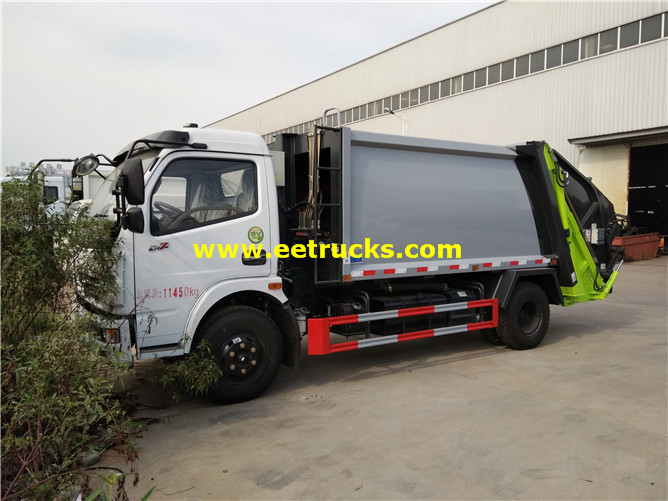 8000L 4x2 Refuse Compactor Vehicles