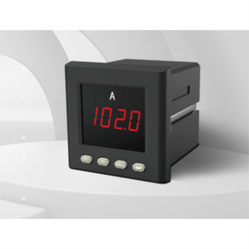 Smart Single Phase LED Display Panel Ampere Meter