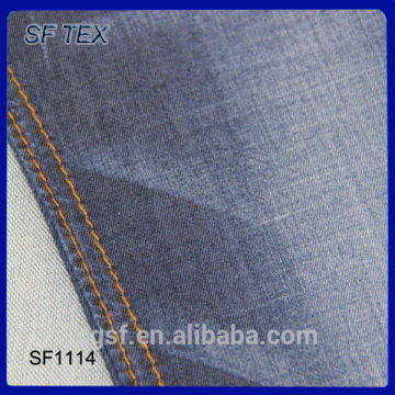 bamboo denim fabric thin and light denim fabric chambray denim fabric Cotton Fabric,SF1114