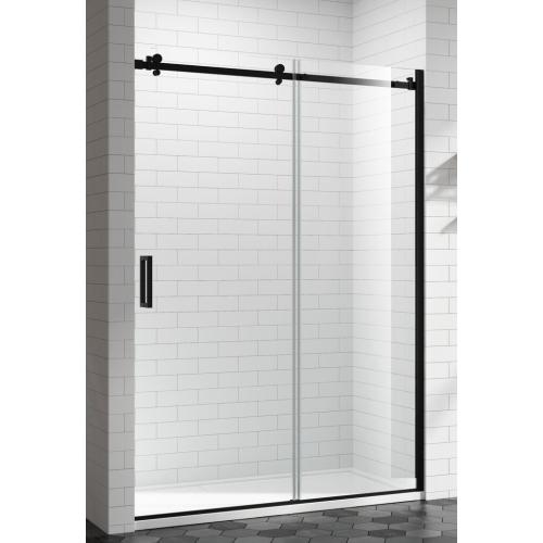grey glass sliding shower door