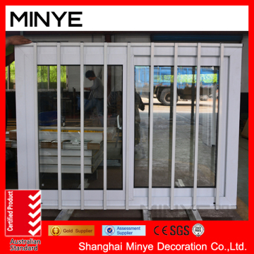 WINDOW GRILLS DESIGN PICTURES/WOODEN WINDOW FRAMES DESIGN /OFFICE USE WOOD GRAIN FINISH ALUMINUM WINDOW