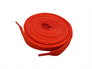 Stylish solid color polyester shoelaces