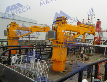 Hydraulic Ship Marine Offshore  Deck Cranes