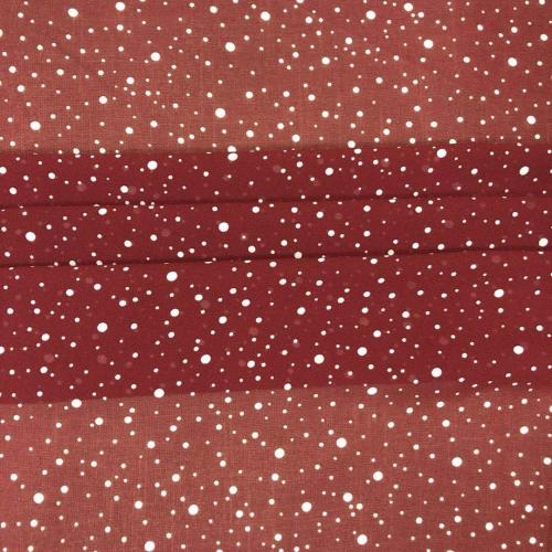 Kain Tenun Poly Crepe Magic Sky Stars Printed Fabric