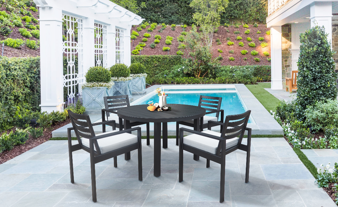 Outdoor Aluminium Garden Dining Furniture (2)