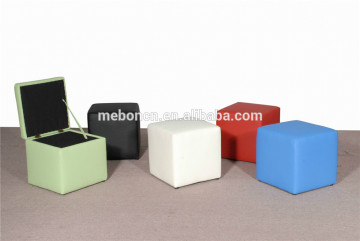 colorful storage ottoman/stool